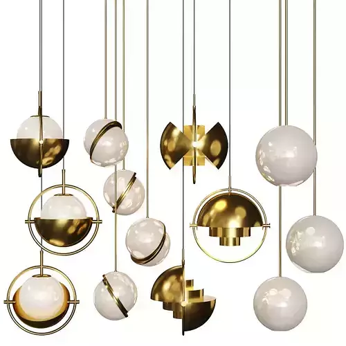Pendant set 006 3D model