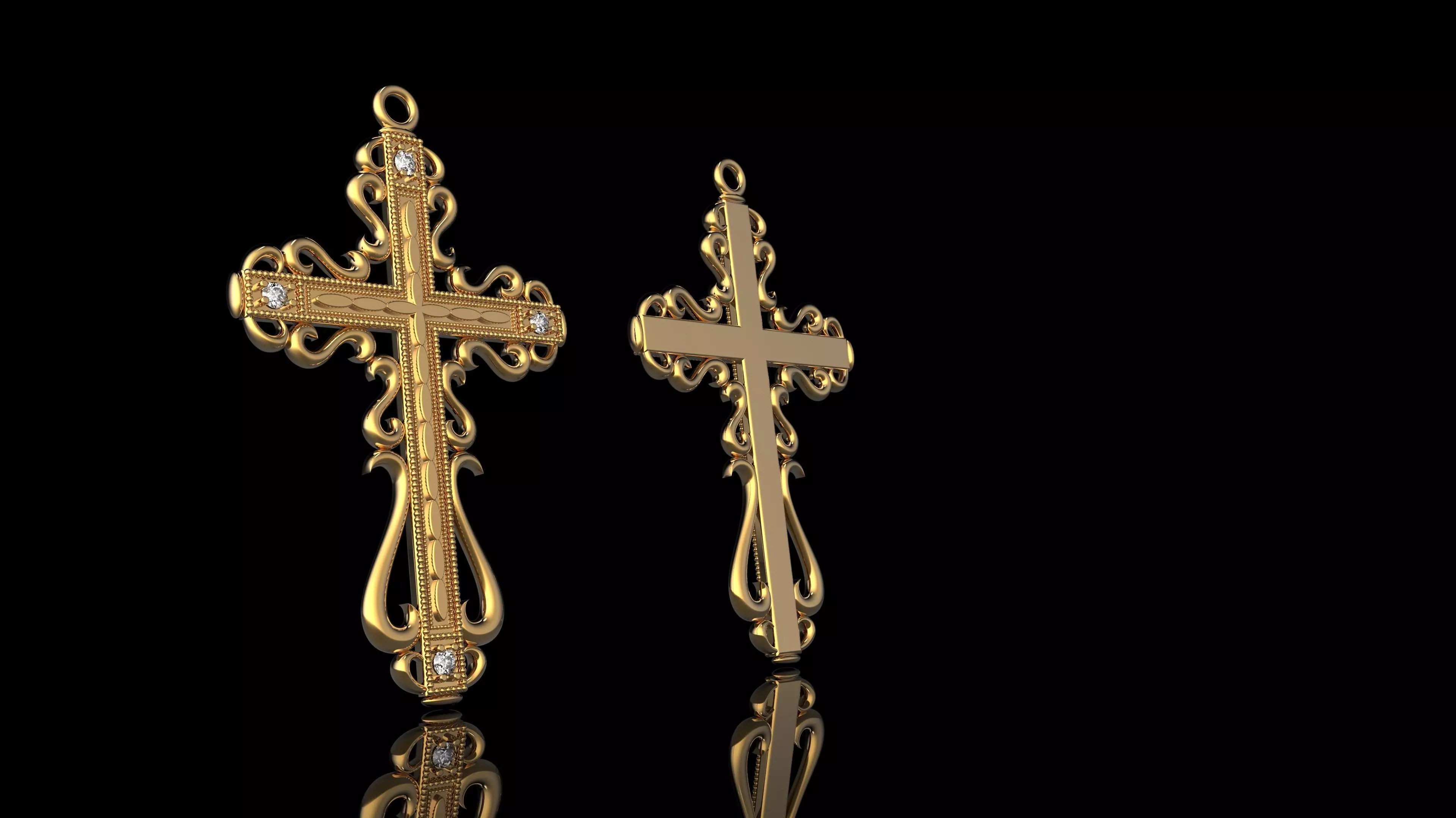 Cross by Reabov 3D print model_0