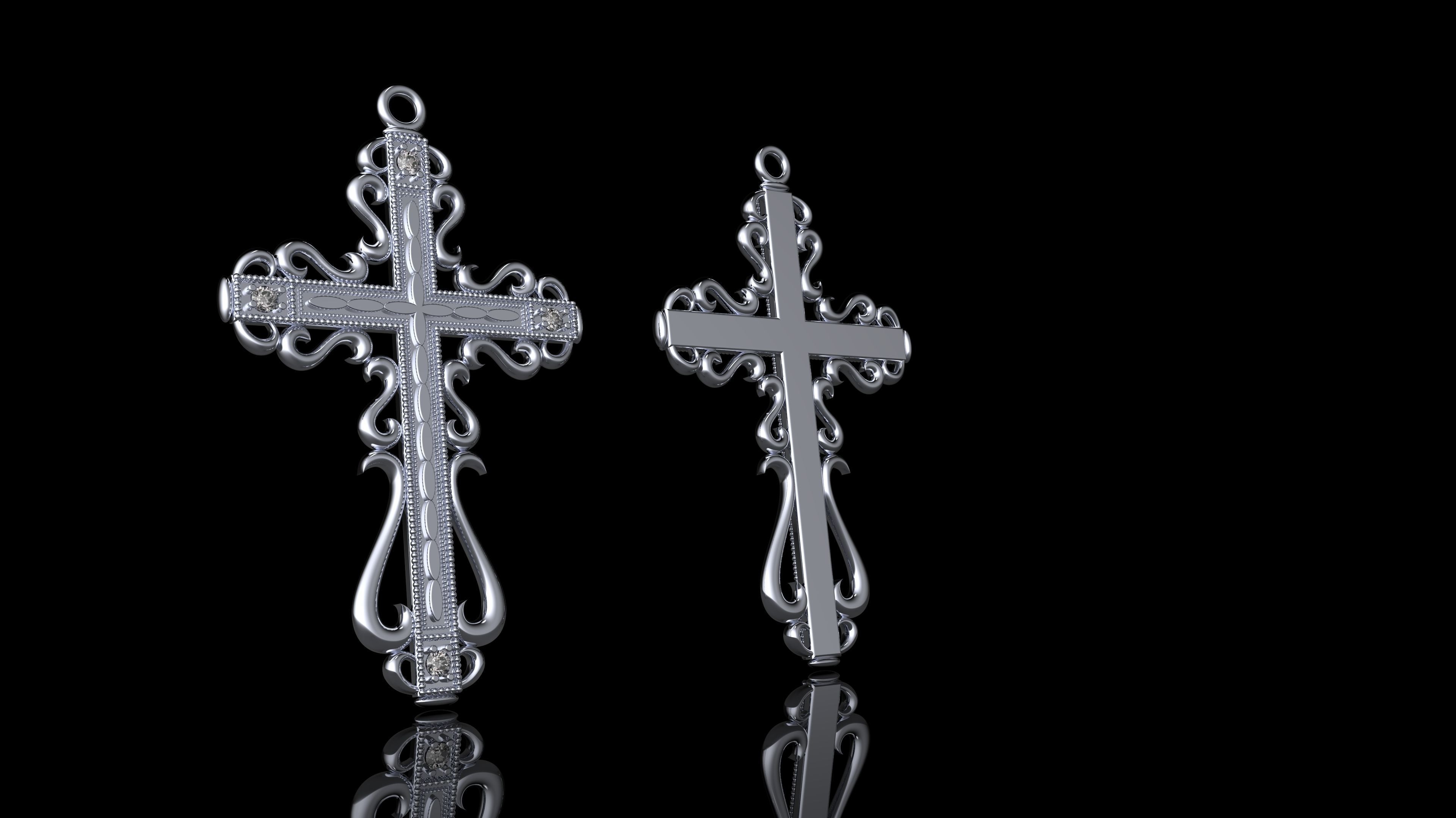 Cross by Reabov 3D print model_1
