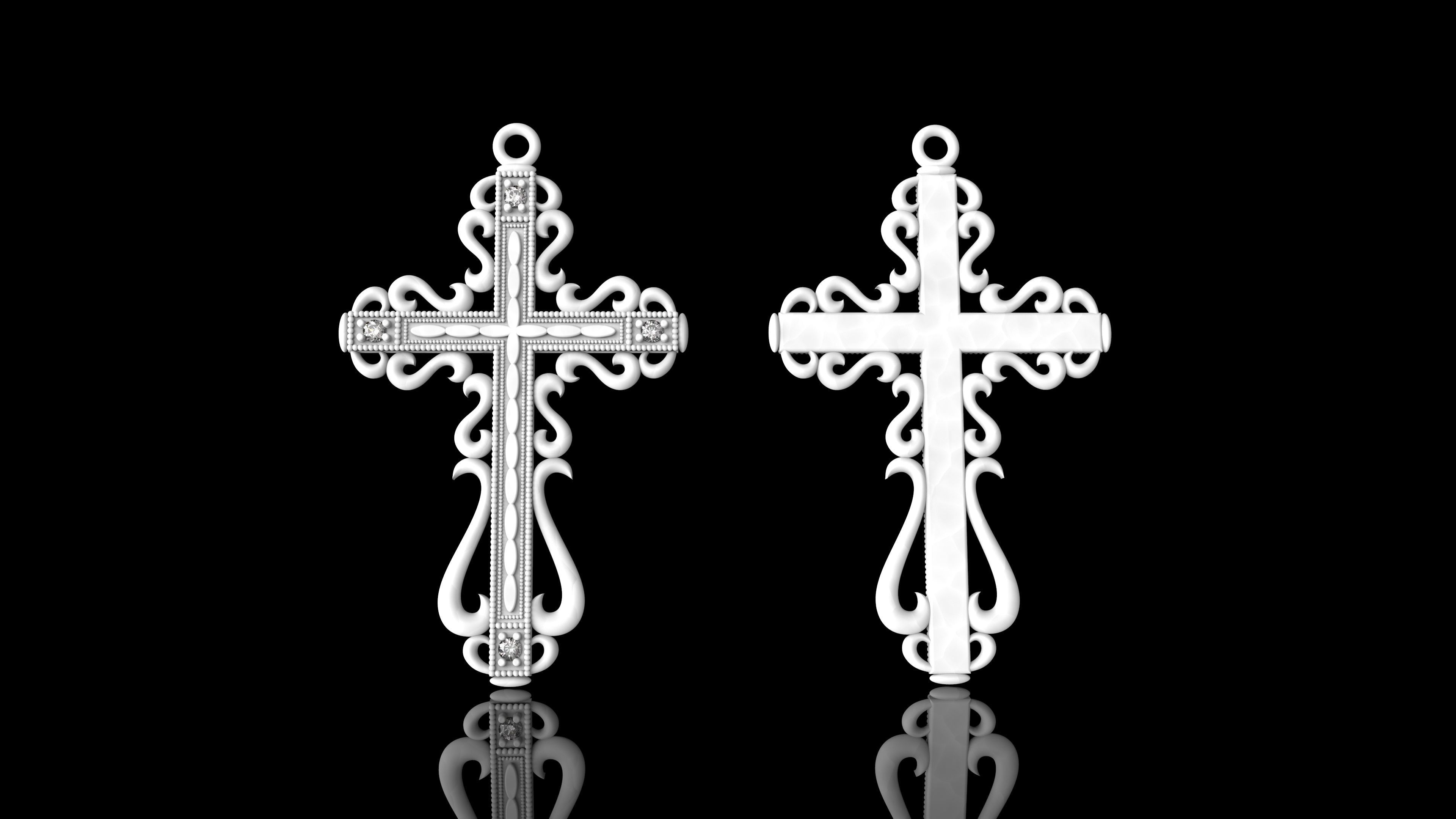 Cross by Reabov 3D print model_6