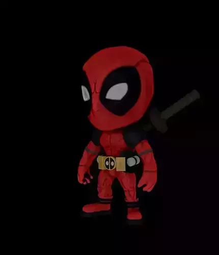 deadpool chibi for printing