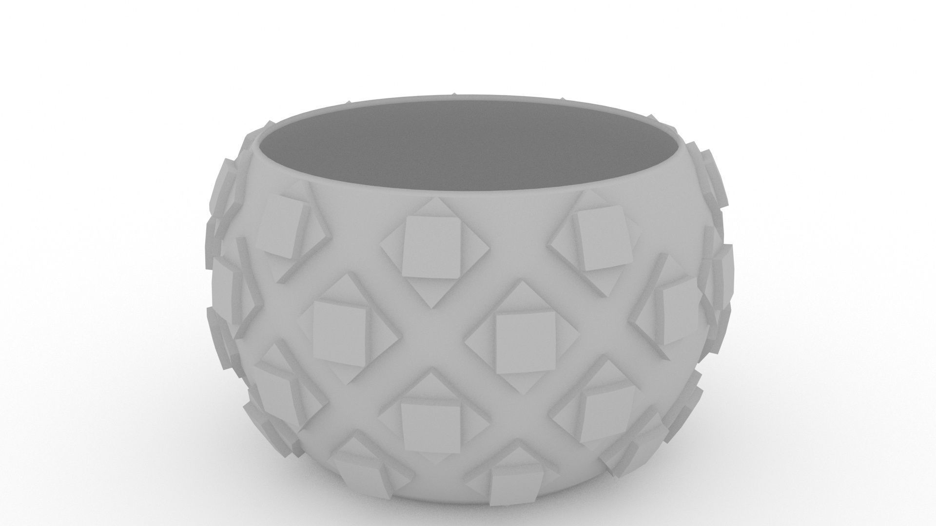 Flower Pot  for 3D printing 3D print model_2