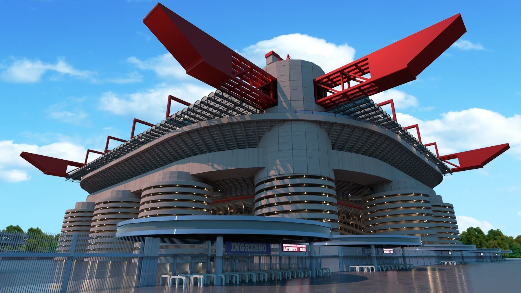 San Siro 3D model_4