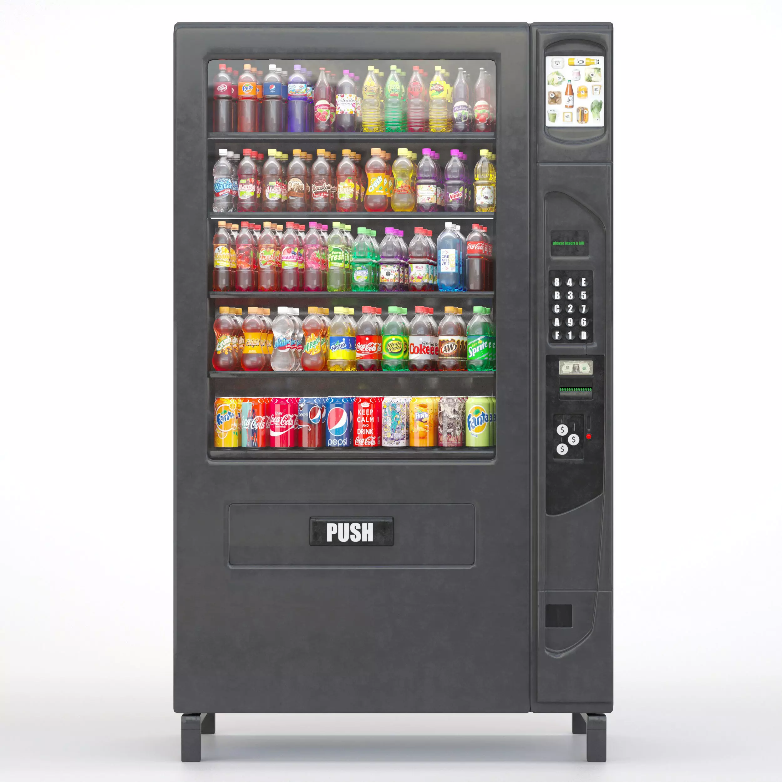 Vending Mashine 3D model_0