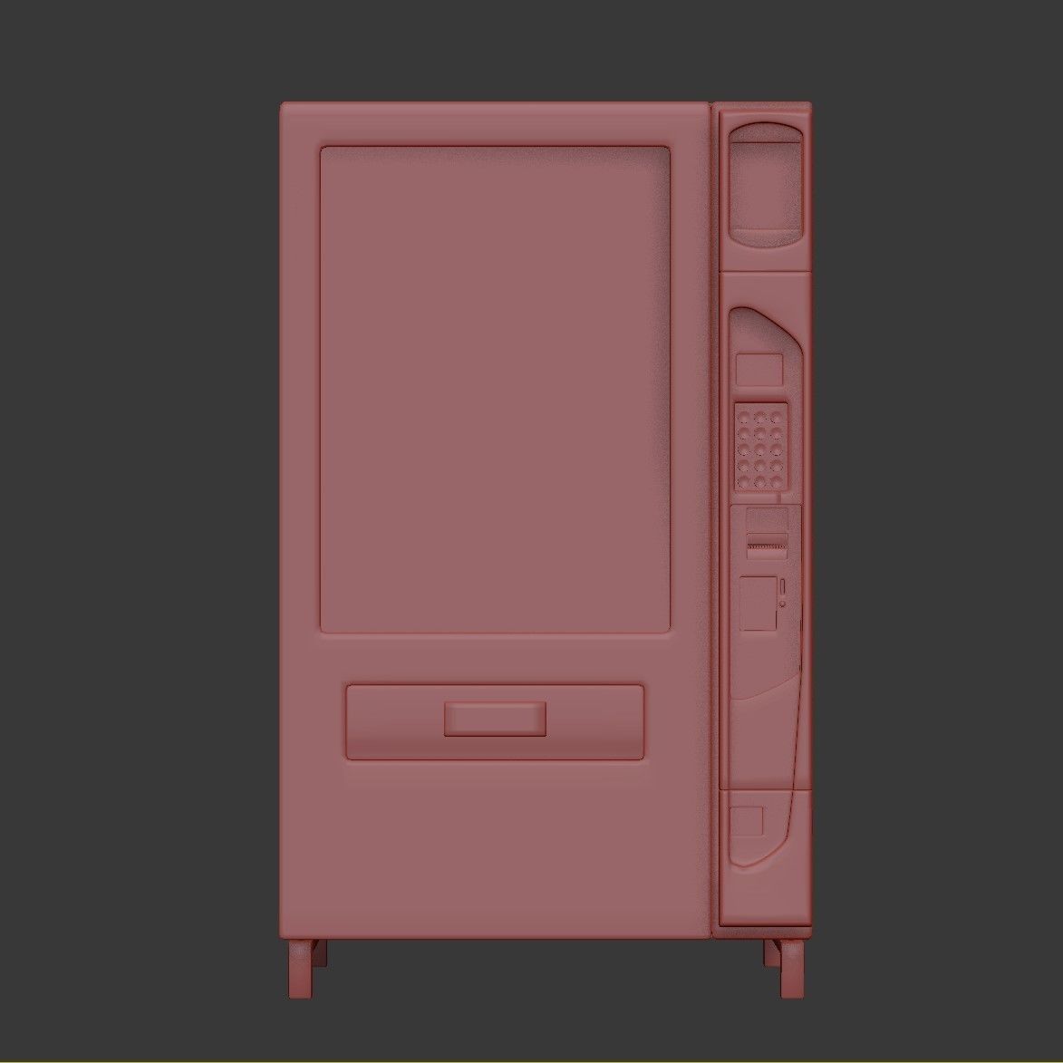 Vending Mashine 3D model_4