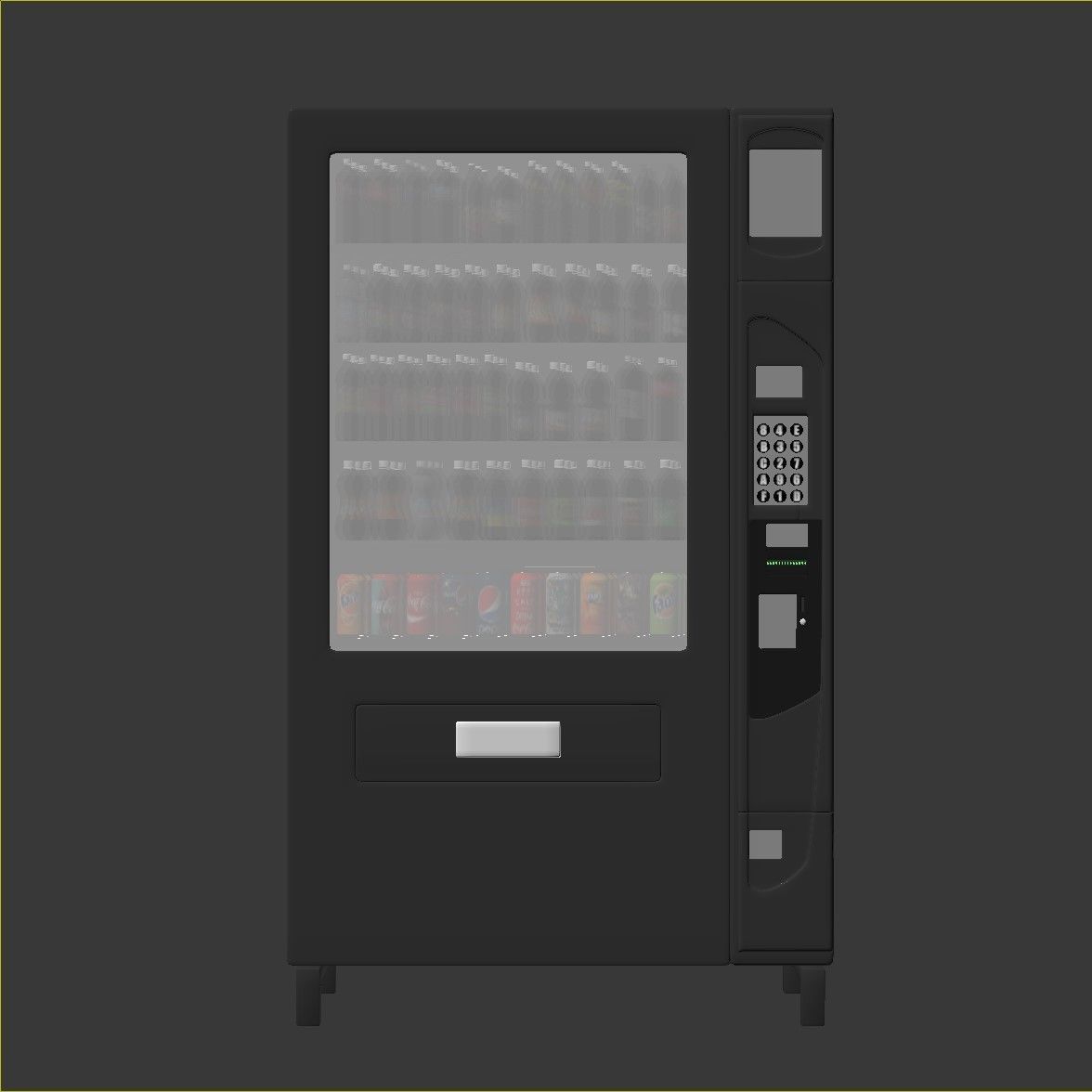 Vending Mashine 3D model_3
