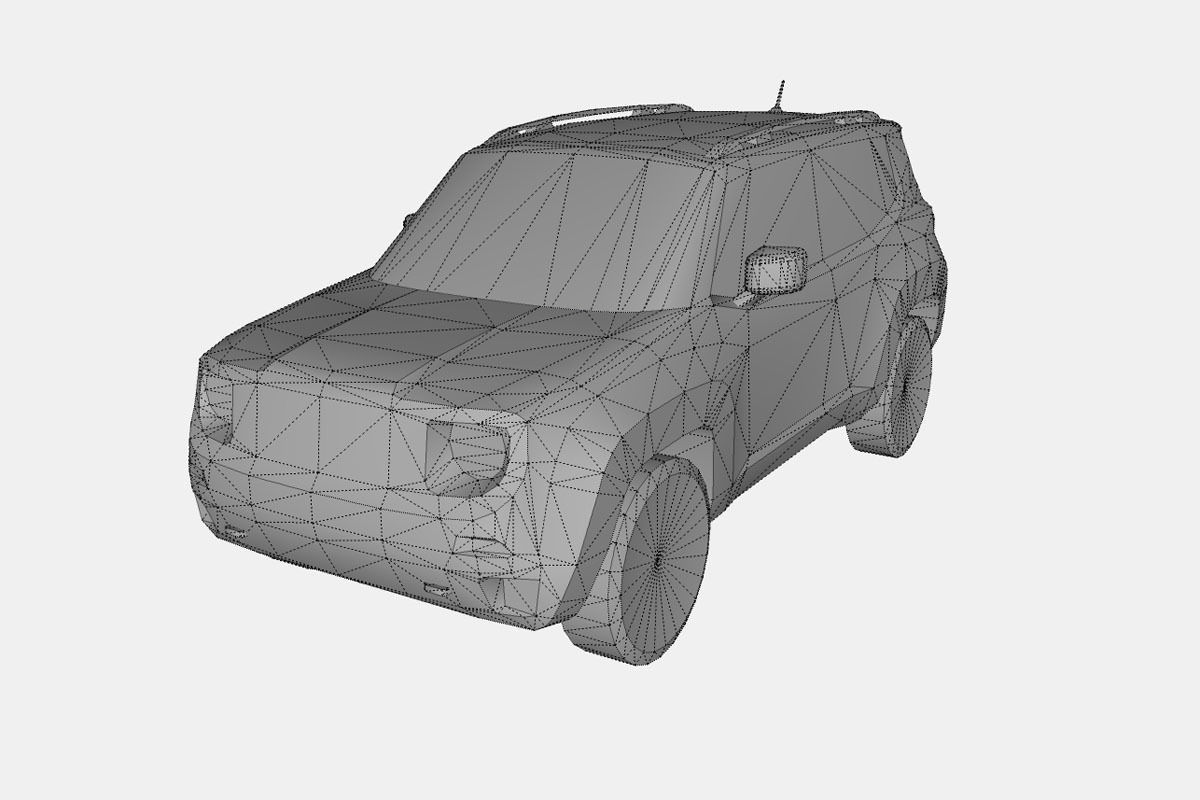 Off-road SUV 5 car colection 3D Model Collection_9
