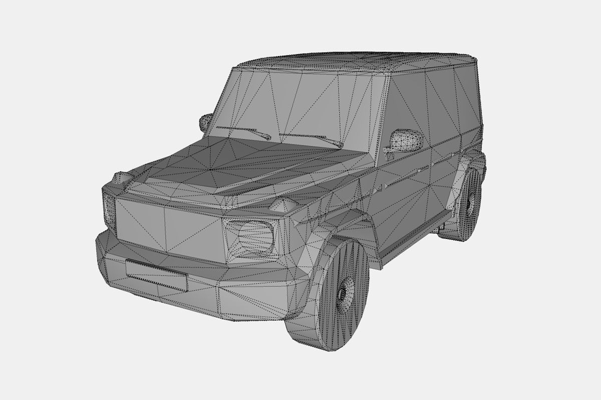 Off-road SUV 5 car colection 3D Model Collection_21