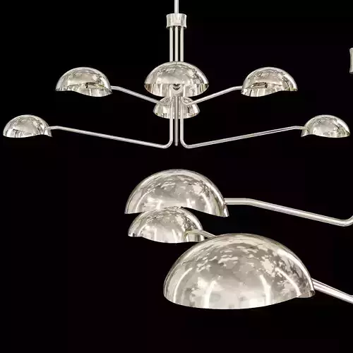 Restoration Hardware CONVESSI CHANDELIER ROUND 60 Nickel