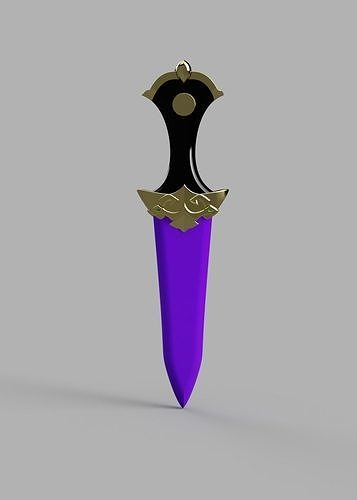 FIRE EMBLEM THREE HOUSES - BYLETH DAGGER 3D print model