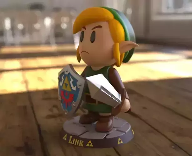 Link Figurine 3D print model