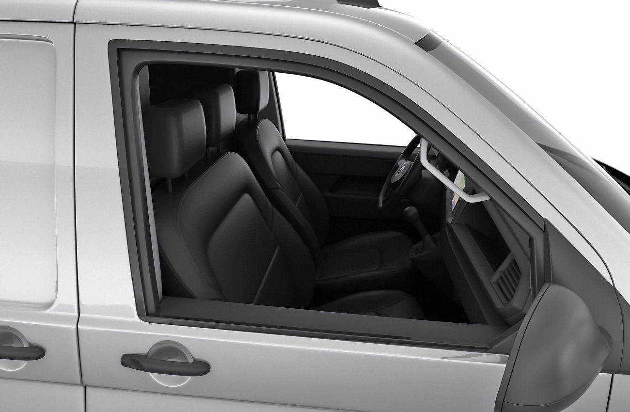 VW Transporter T6 1 panel van 2019 3D model_13