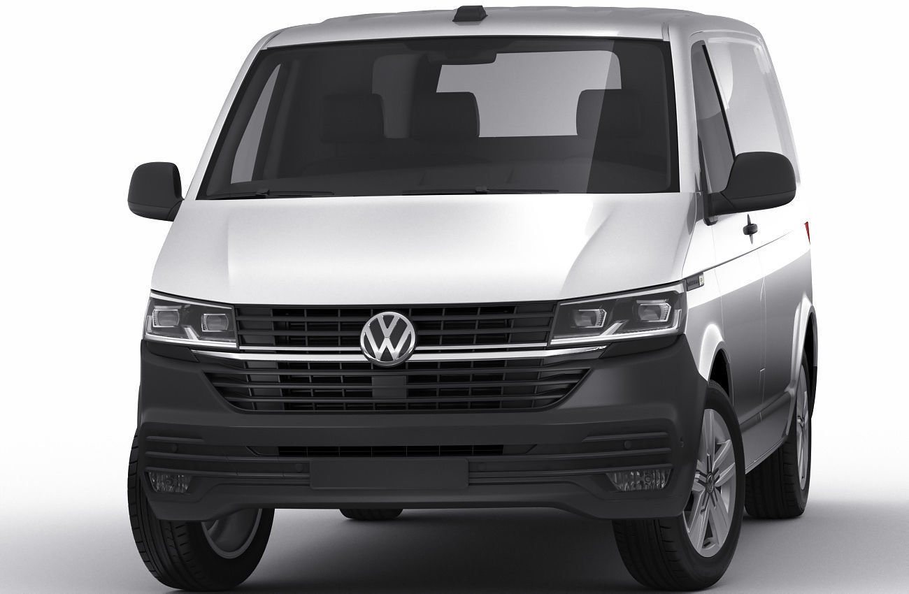 VW Transporter T6 1 panel van 2019 3D model_10