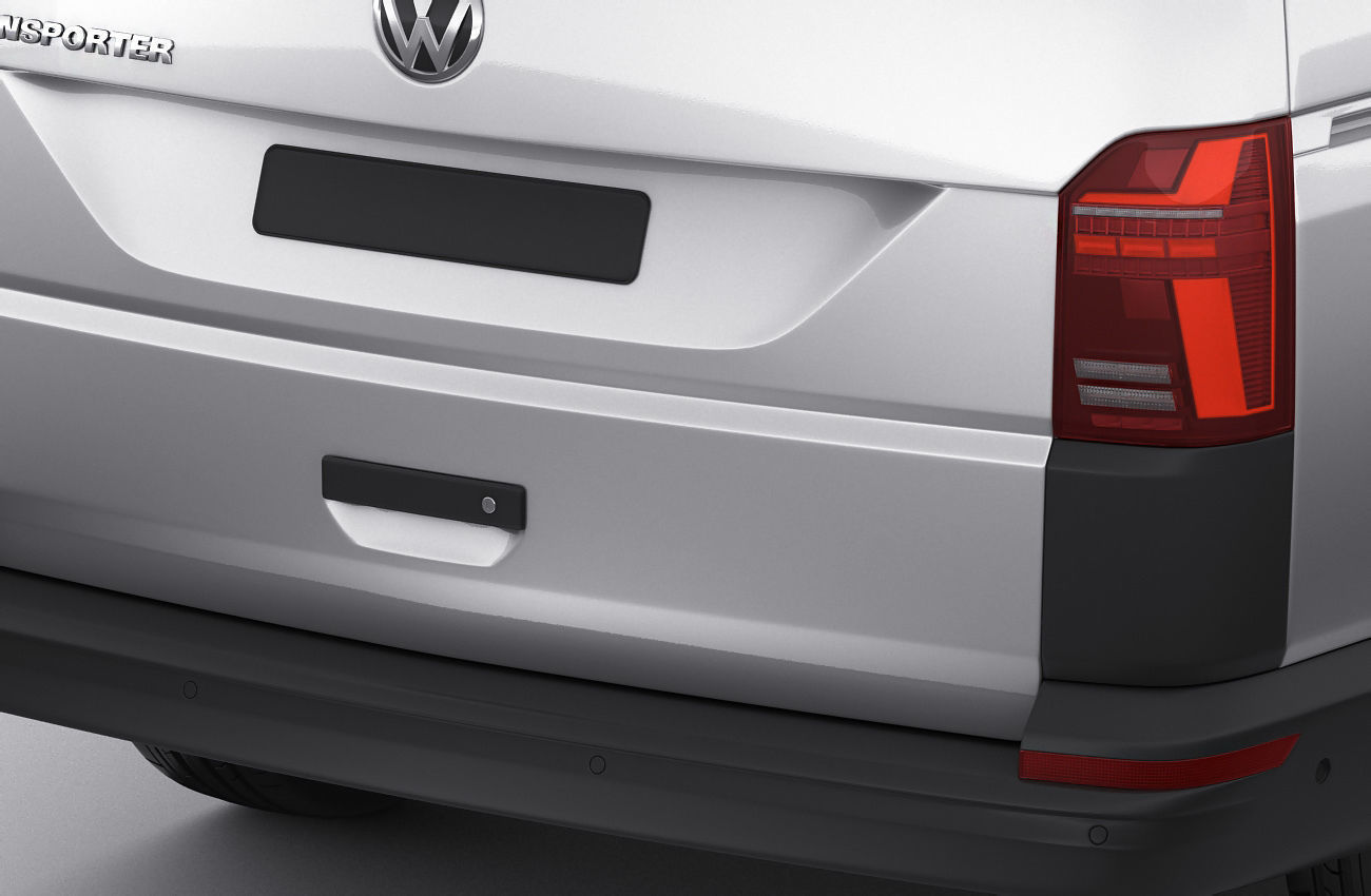 VW Transporter T6 1 panel van 2019 3D model_4