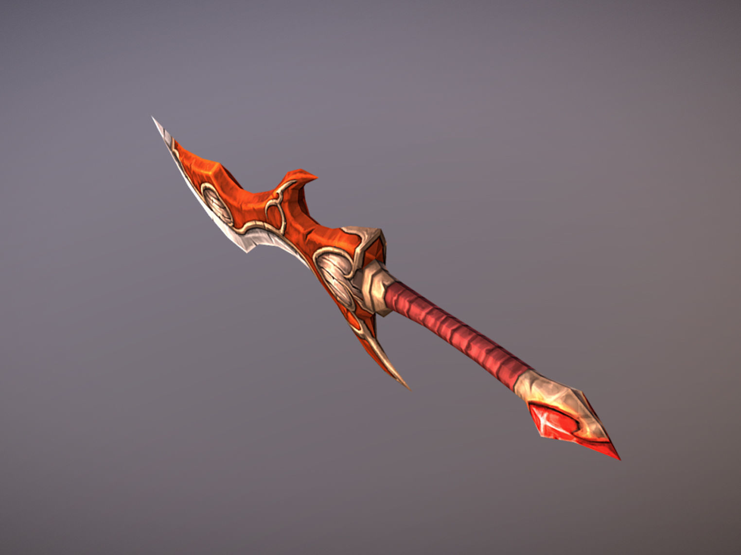 Fantasy Armory - Elf Sword 01 Low-poly 3D model_3