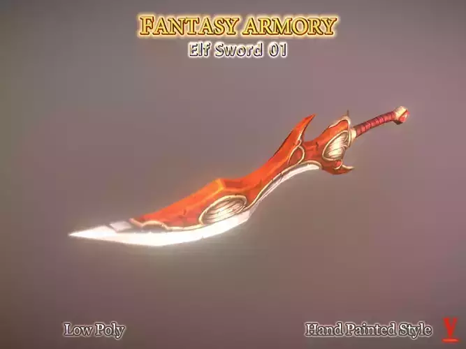 Fantasy Armory - Elf Sword 01