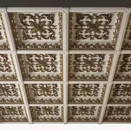 Decorative Ceiling Tile  3D model