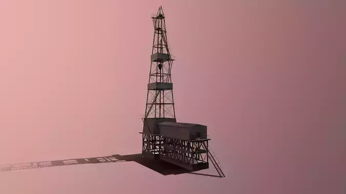 Tower02 oil rig