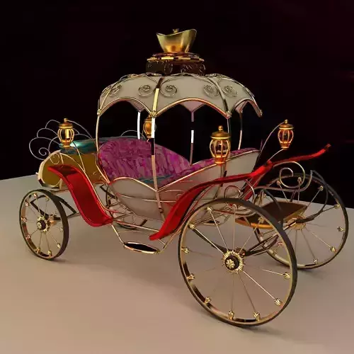 Chinese carriage 3D model