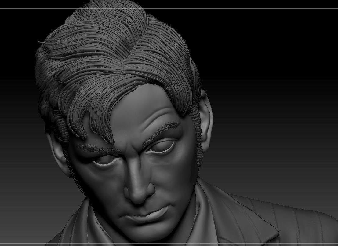 David Tennant - 10th Doctor -  Doctor who 3D print model_12