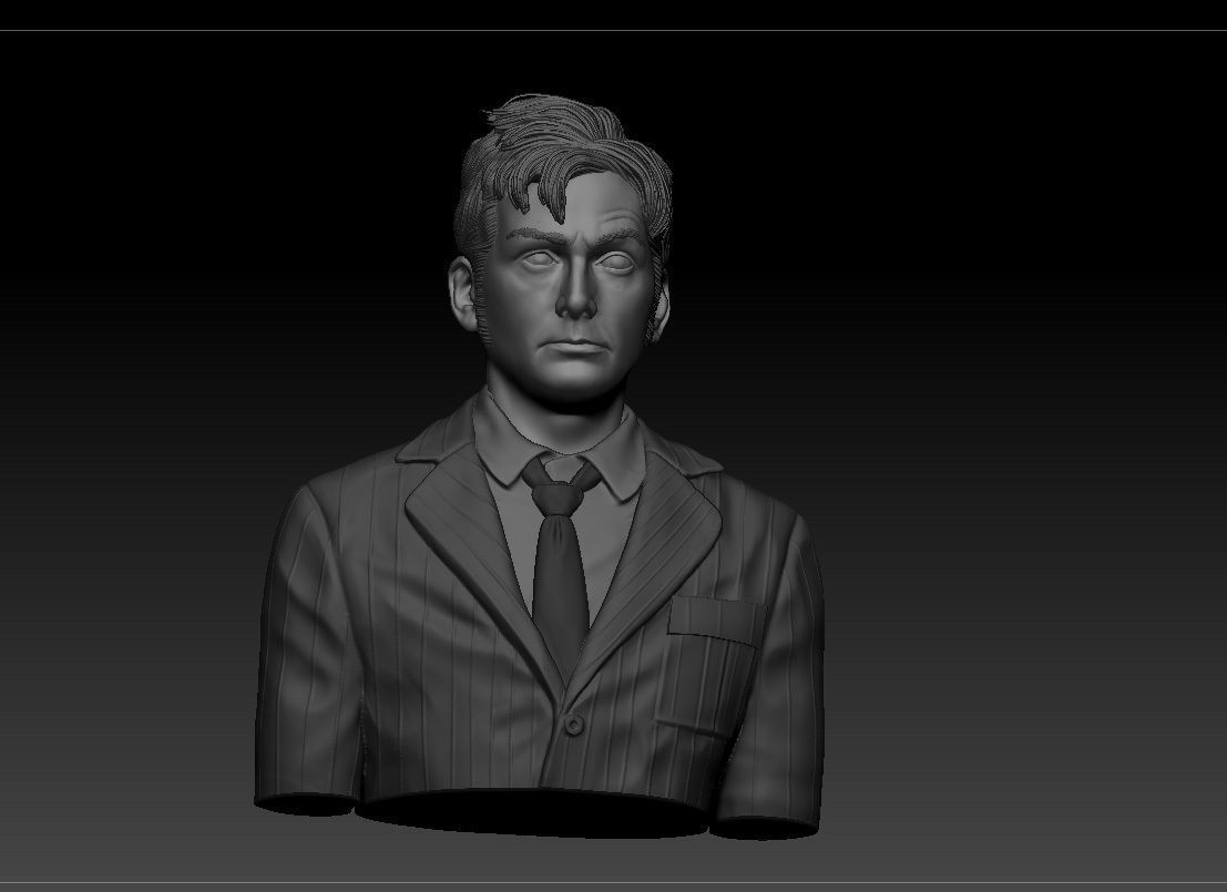 David Tennant - 10th Doctor -  Doctor who 3D print model_14