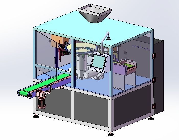 Packing machine assembly 3D model_7