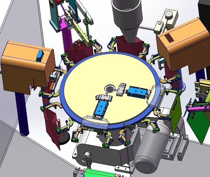 Packing machine assembly 3D model_12