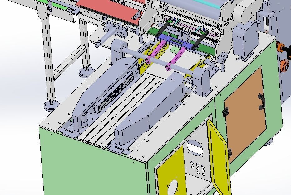 Packing machine assembly 3D model_10