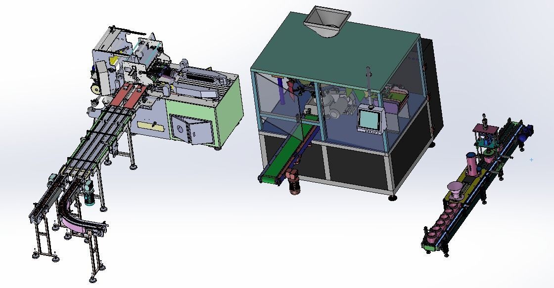 Packing machine assembly 3D model_19