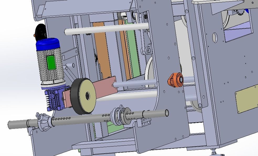 Packing machine assembly 3D model_14