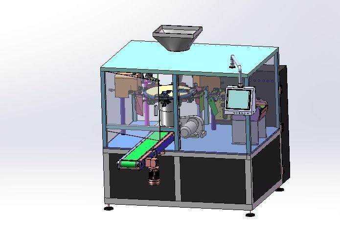 Packing machine assembly 3D model_6