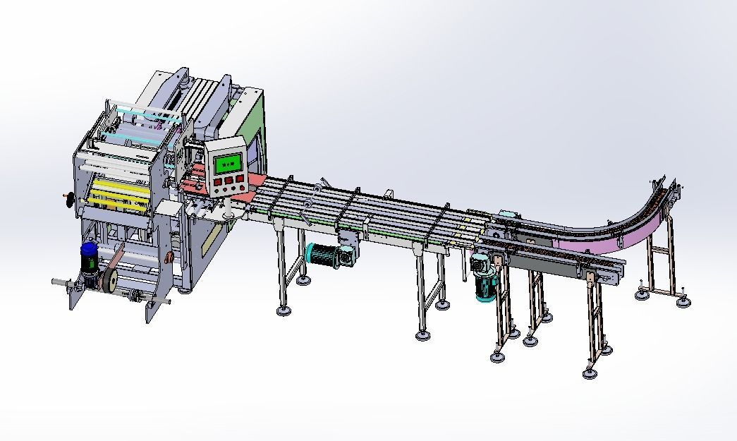 Packing machine assembly 3D model_15
