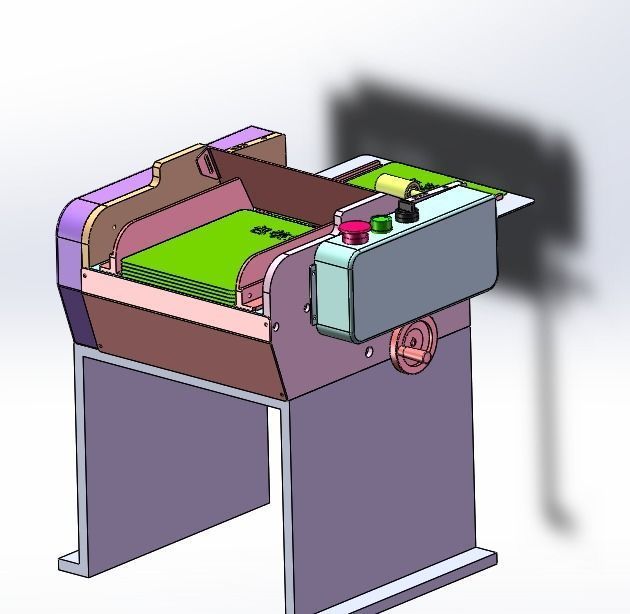 Packing machine assembly 3D model_8