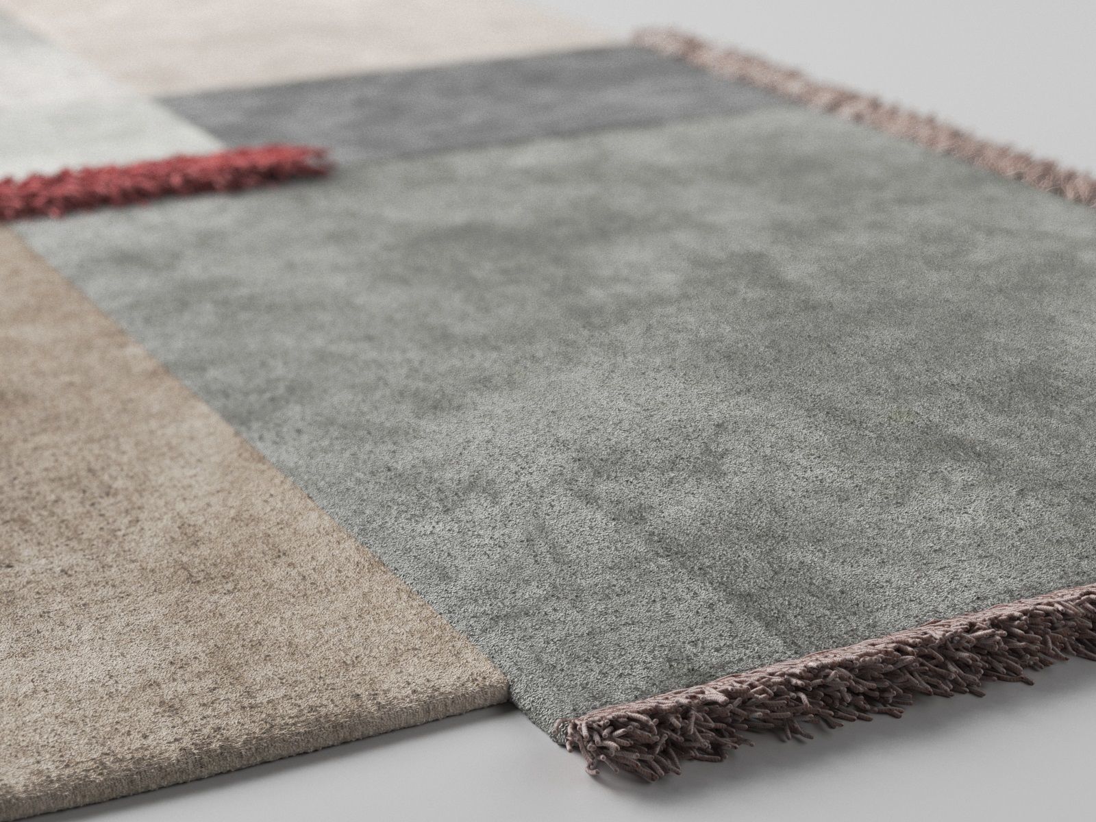 Selce Rug 3D model_2