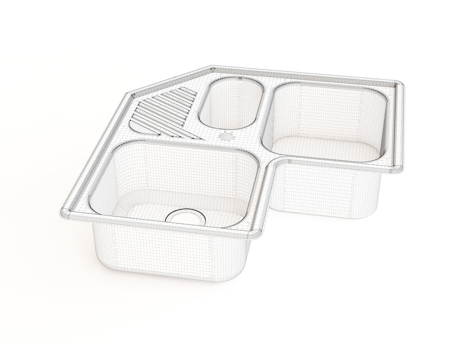 Kitchen sink 23 3D model_1