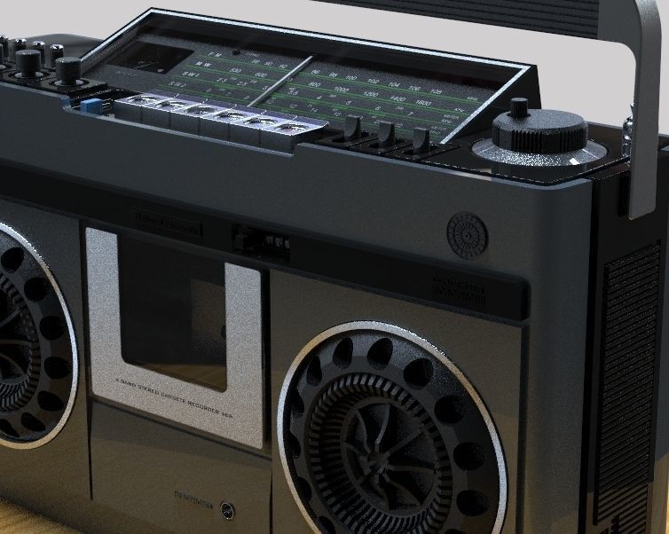 National Panasonic 466 3D print model_24