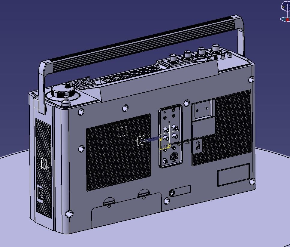 National Panasonic 466 3D print model_32