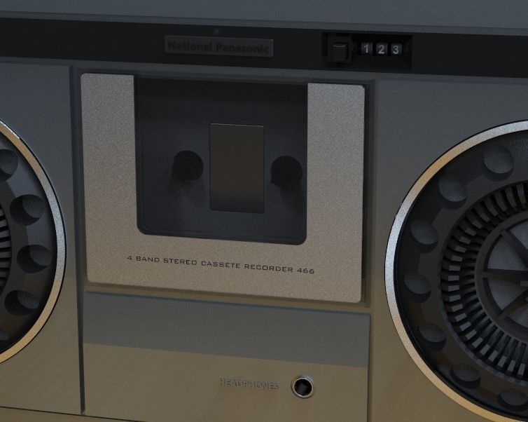 National Panasonic 466 3D print model_28