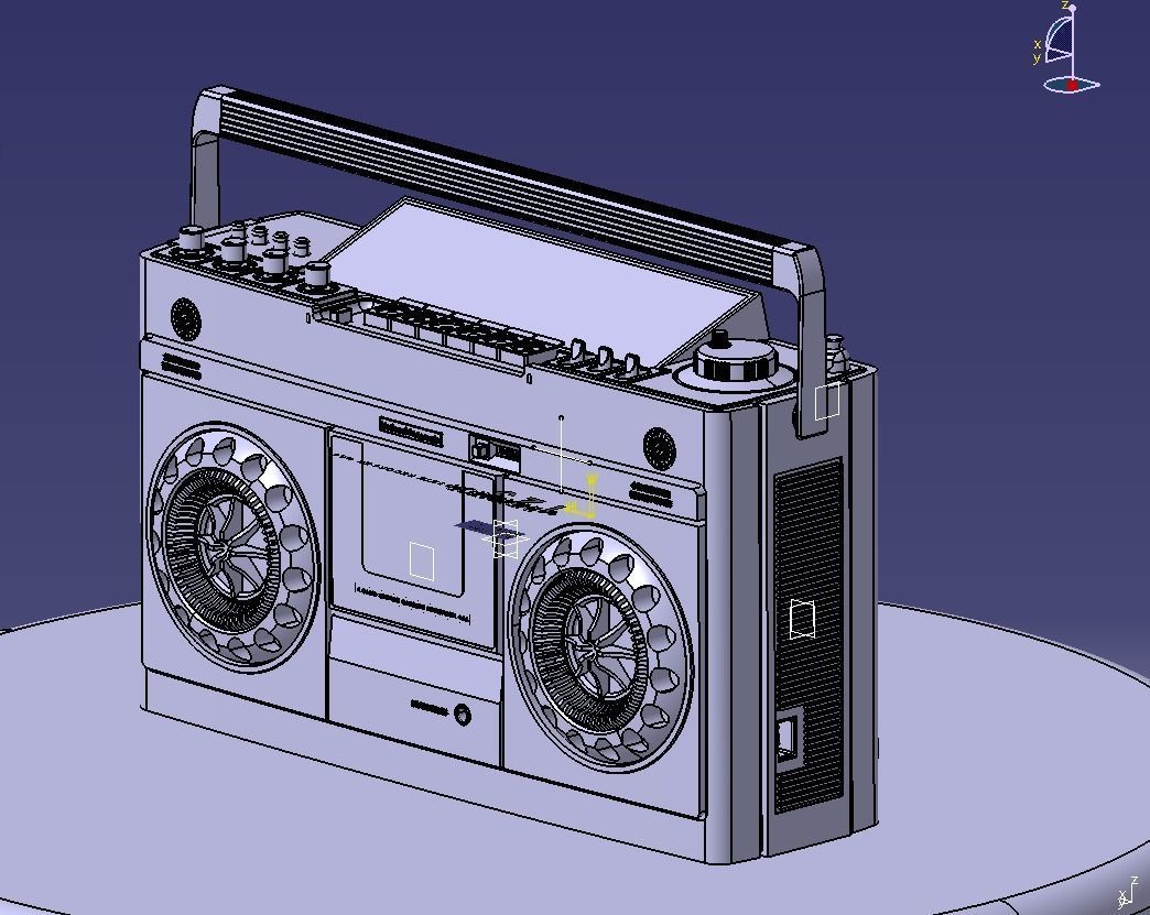 National Panasonic 466 3D print model_10