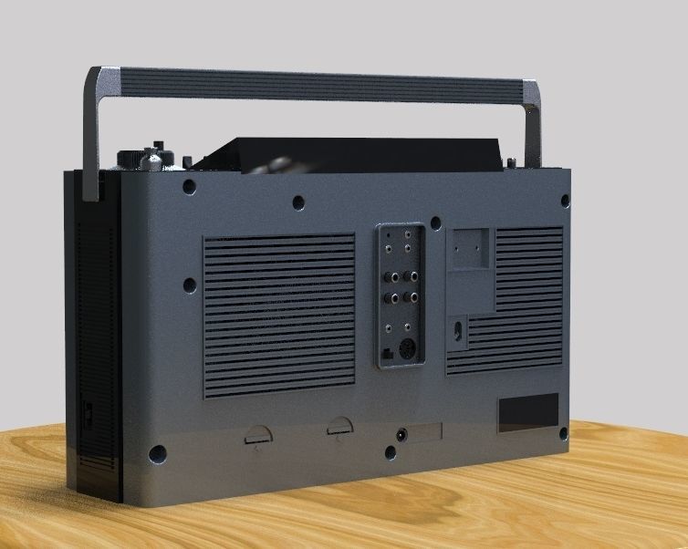 National Panasonic 466 3D print model_19