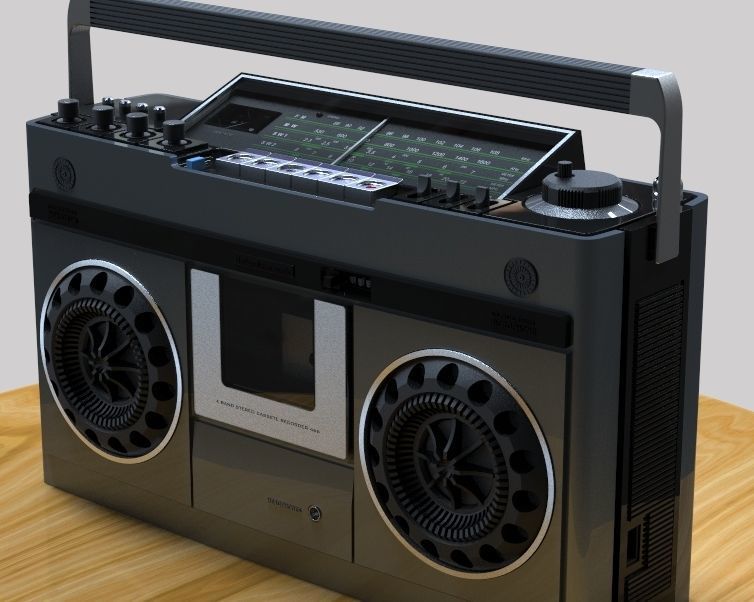 National Panasonic 466 3D print model_25