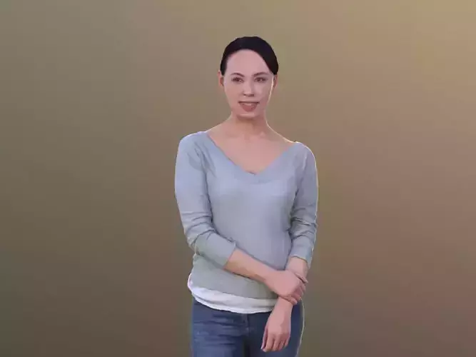 Bao 10280 - Standing Casual Woman