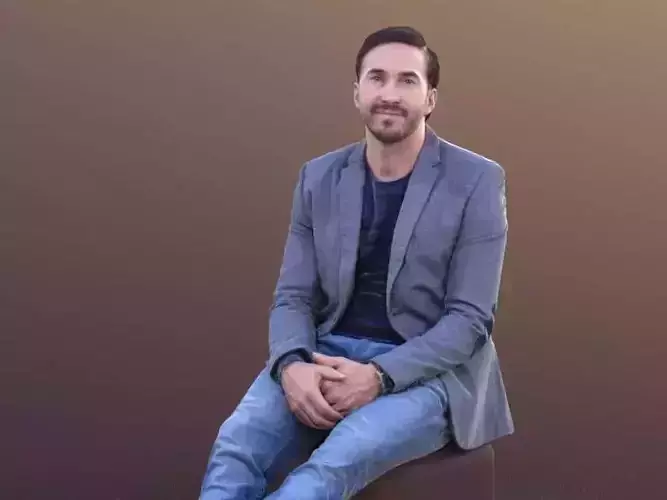 Anselmo 10276 - Sitting Smart Casual man