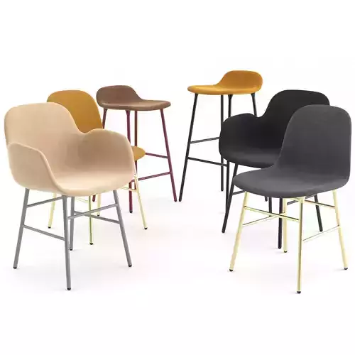 Form chairs collection by Normann Copenhagen