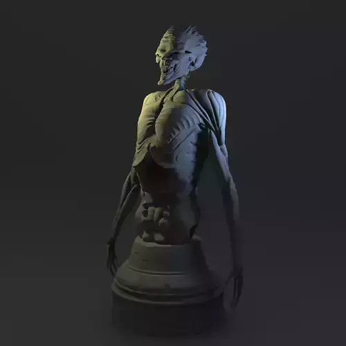 Skinny Monster STL printable 3D print model