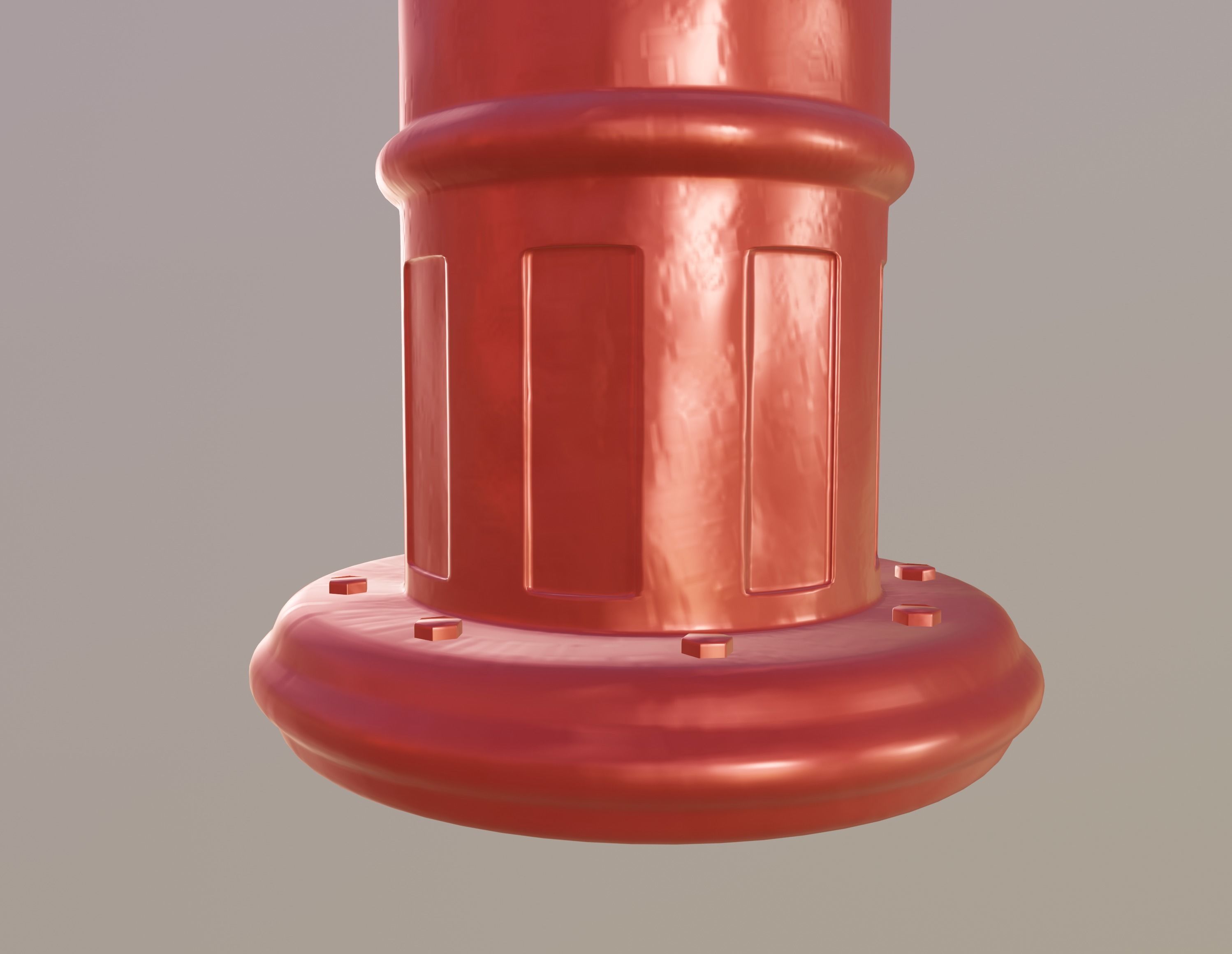 Fire Hydrant 3D model_10
