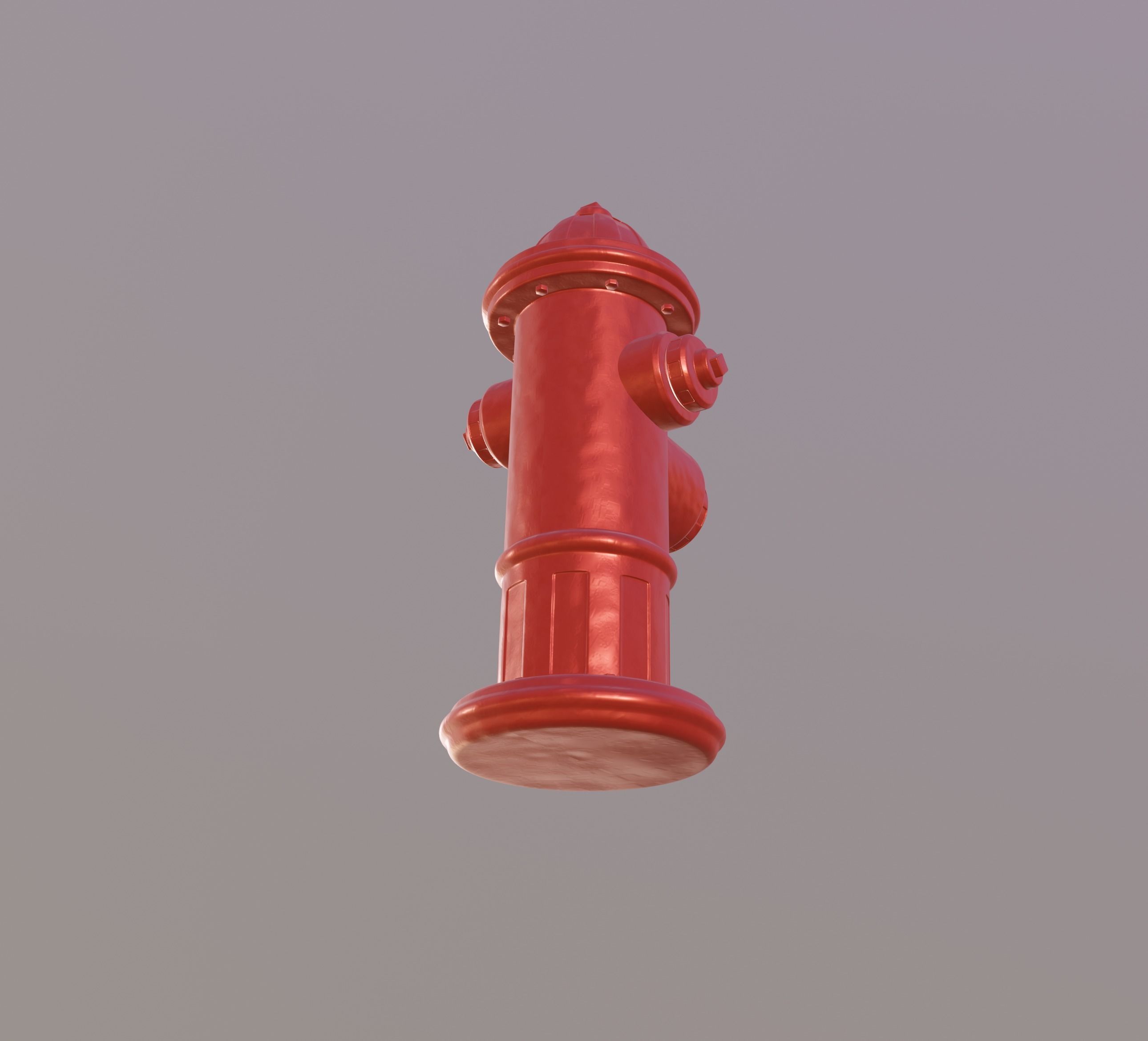 Fire Hydrant 3D model_5
