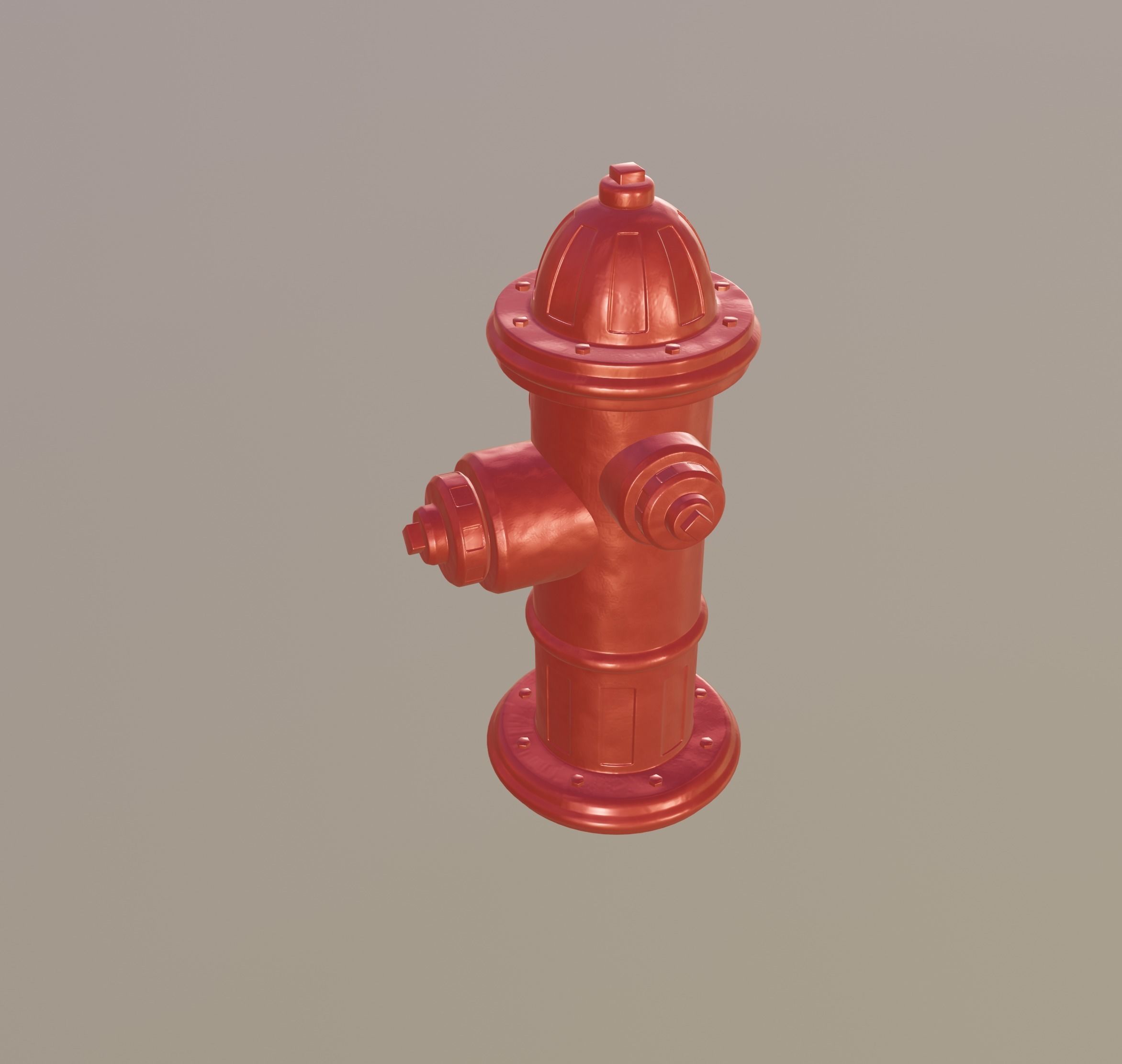 Fire Hydrant 3D model_3