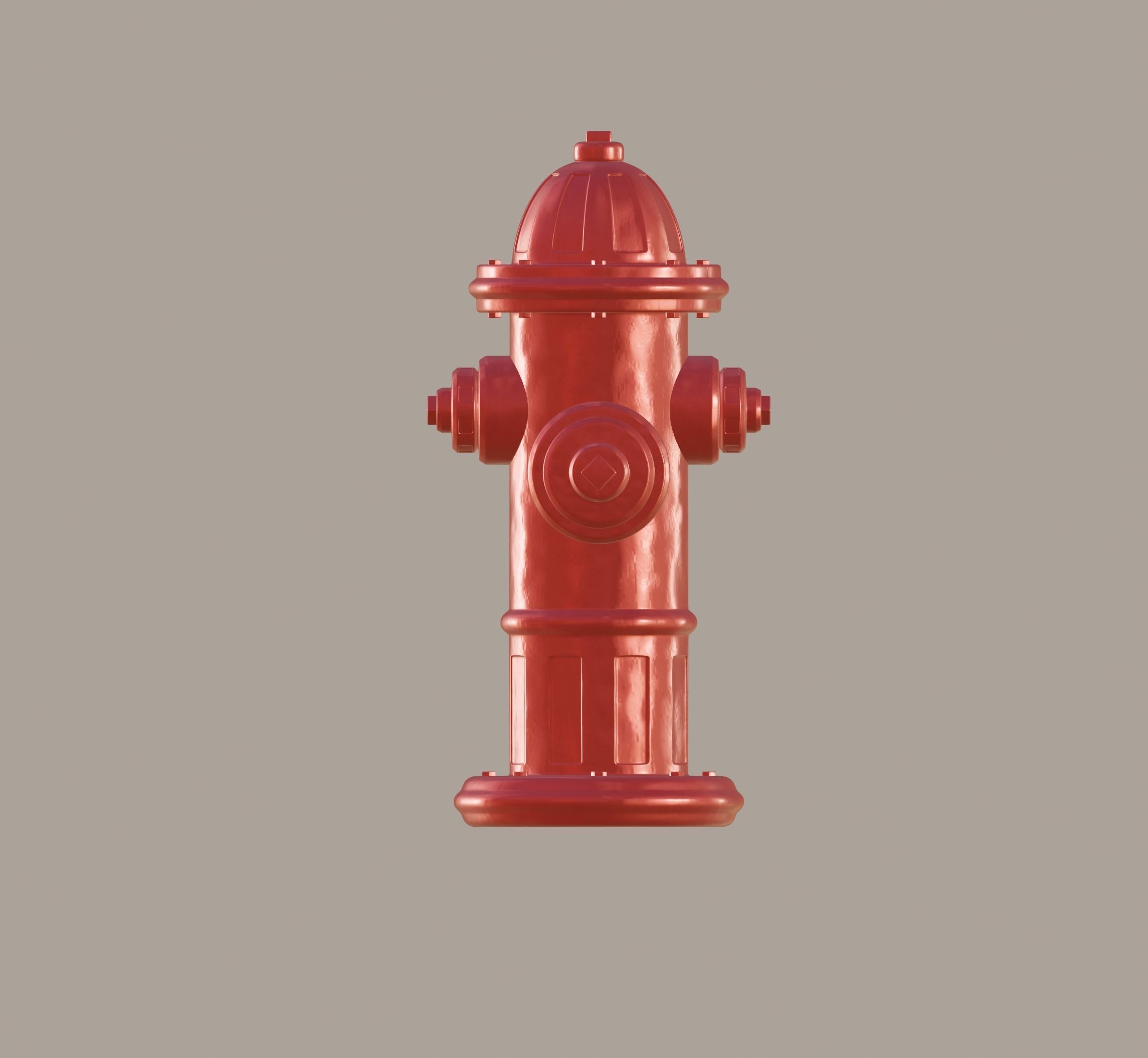Fire Hydrant 3D model_1
