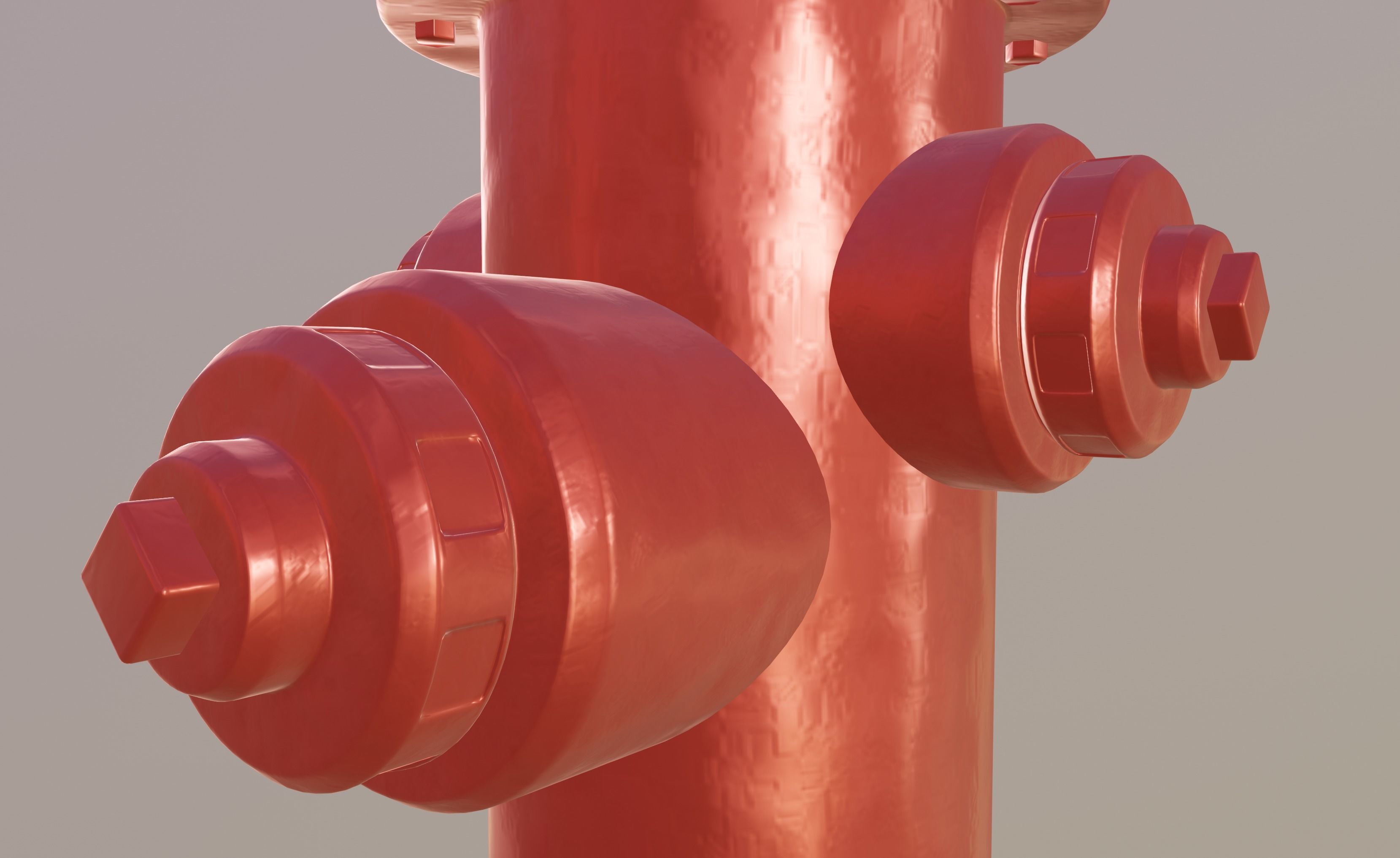 Fire Hydrant 3D model_9